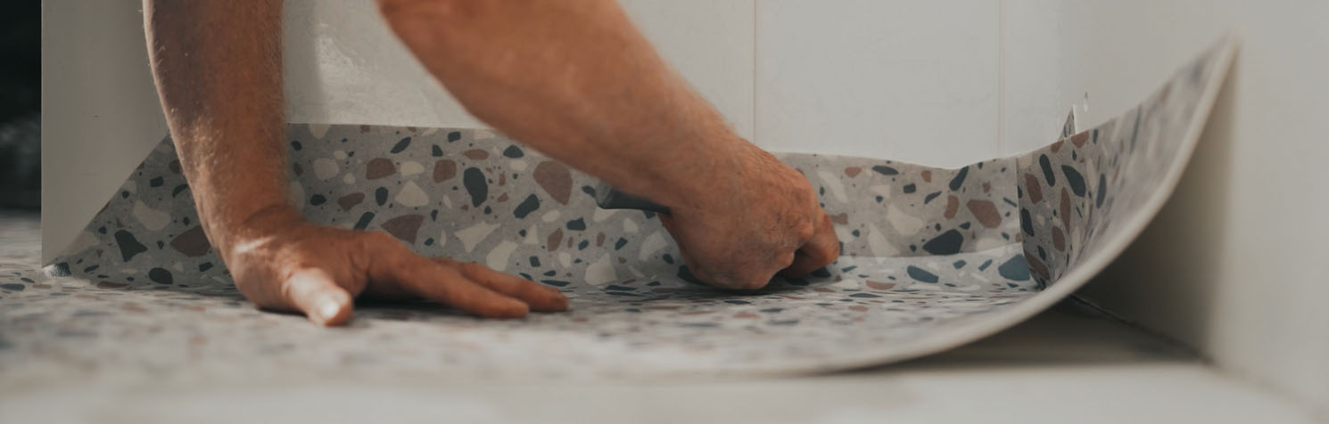 Vinyl floor installation