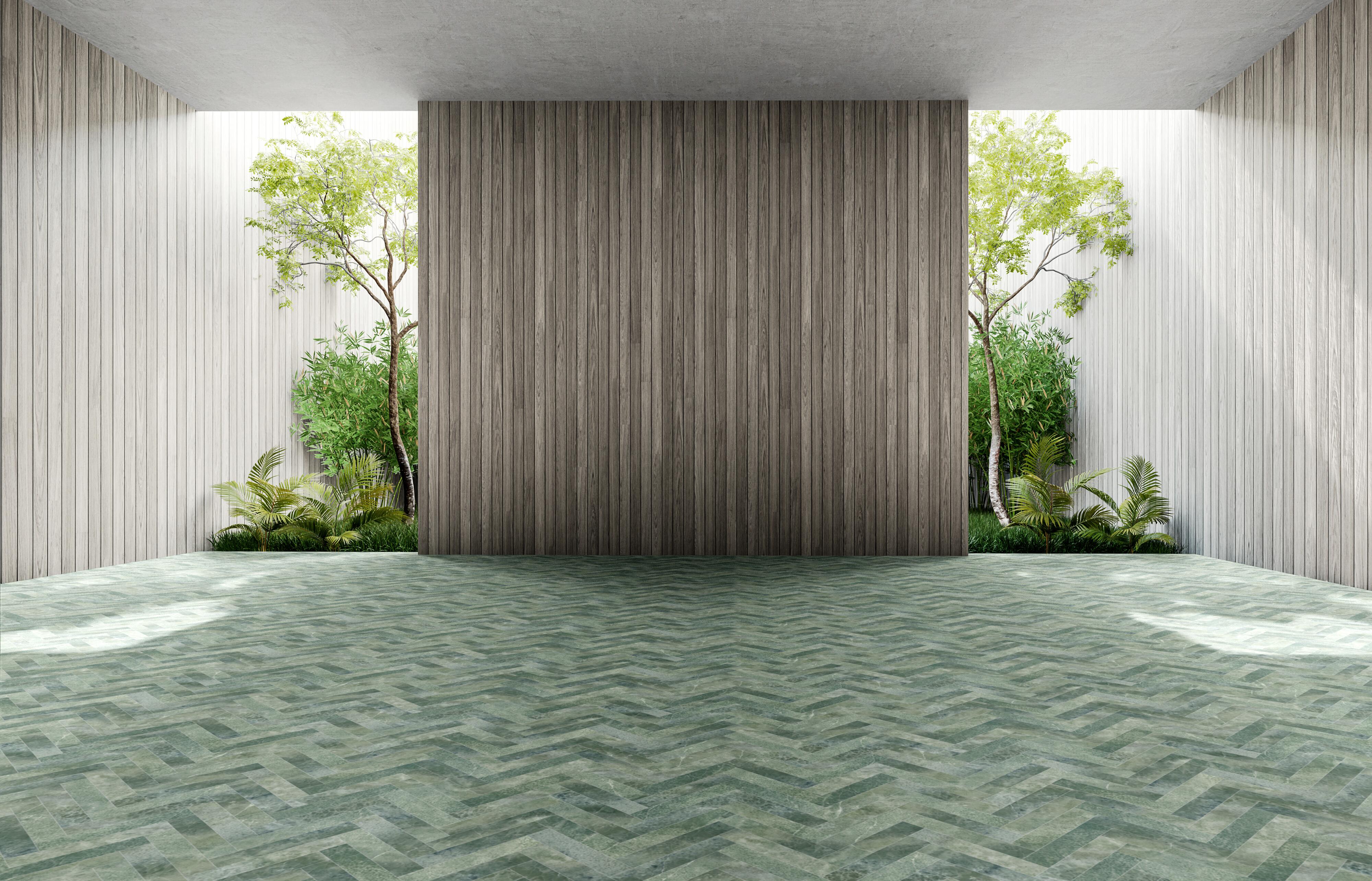 Biocircular attributed flooring